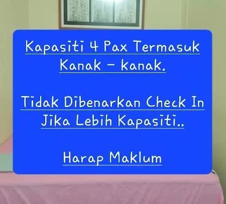 Homestay / Roomstay Muslim Budget Tanjung Malim Tanjong Malim Exterior photo